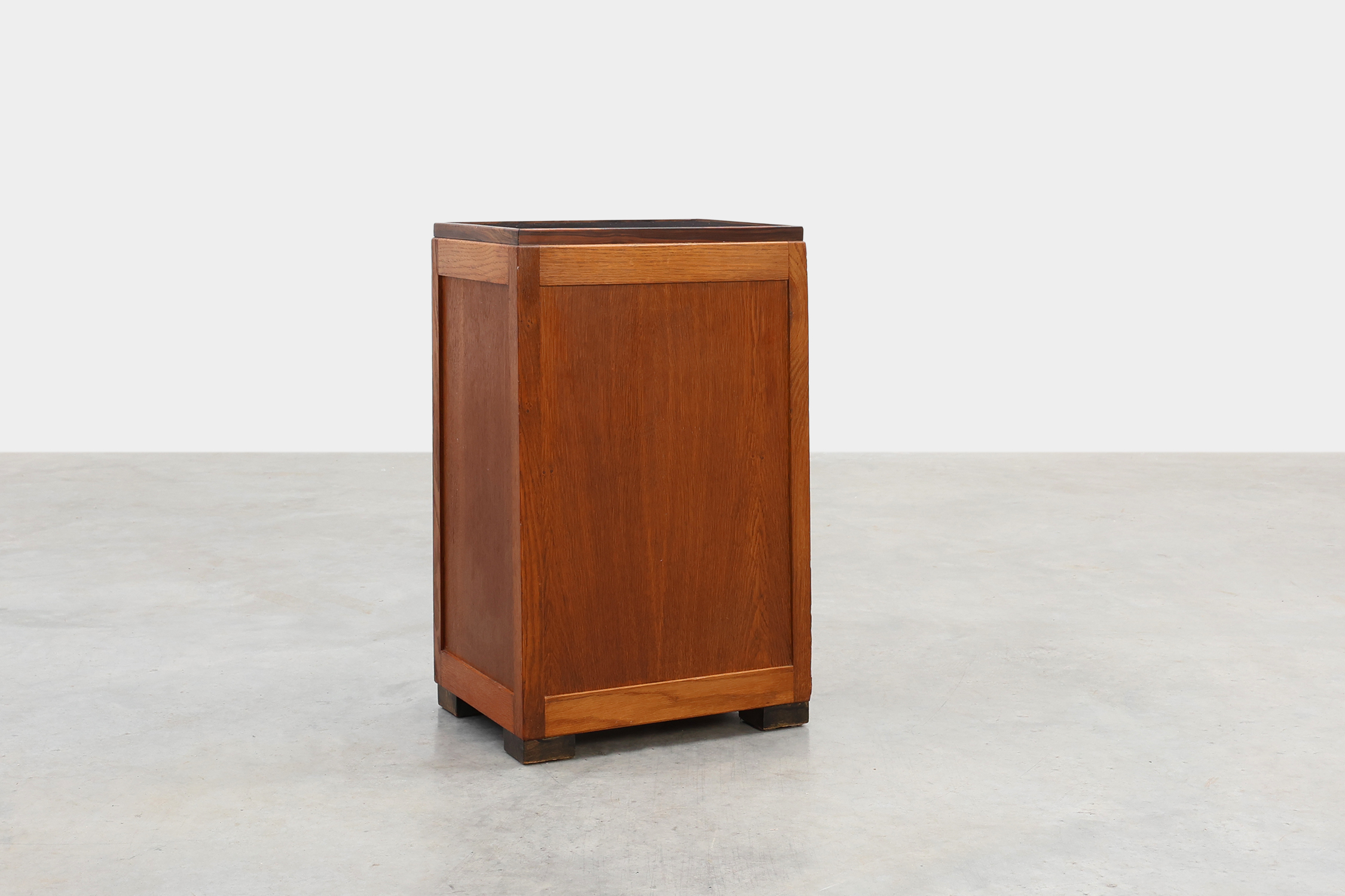 Art Nouveau &ldquo;Amsterdamse School&rdquo; Nightstand, The Netherlands ca. 1925thumbnail